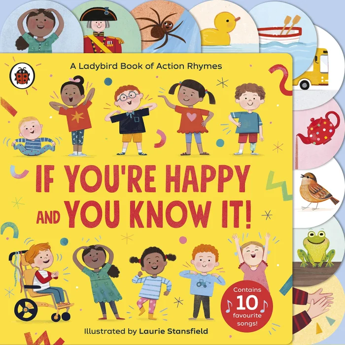 If You're Happy and You Know It, anglická kniha - leporelo