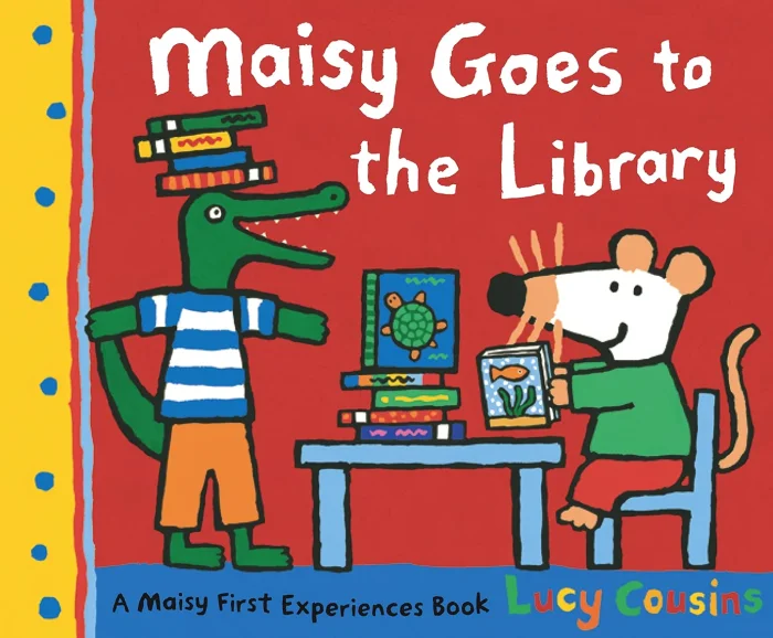Maisy Goes to the Library, anglická kniha
