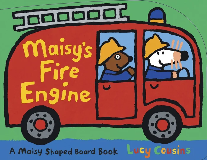 Maisy's Fire Engine, anglická kniha - leporelo