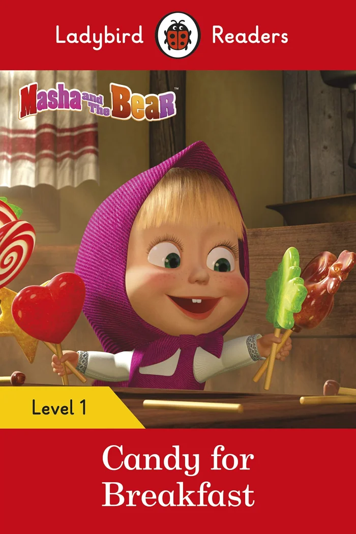 Masha and the Bear: Candy for Breakfast (Pre-A1), anglická kniha