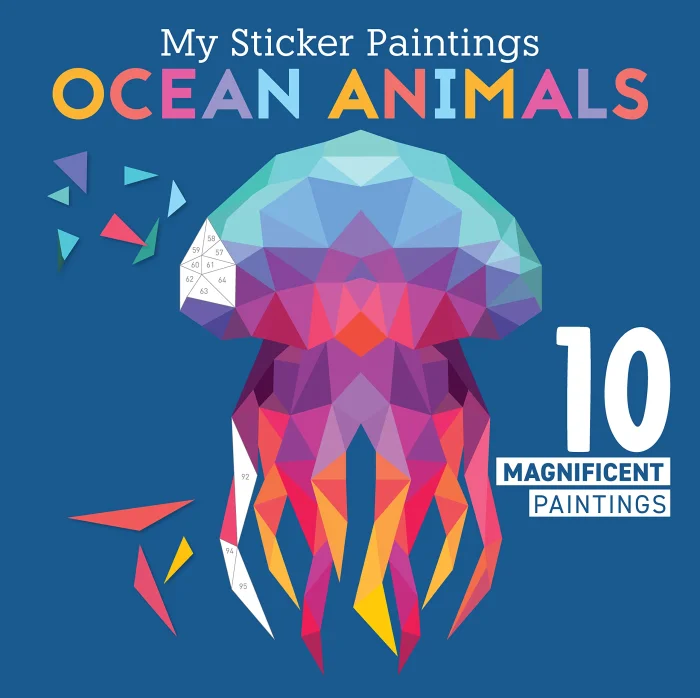 Ocean Animals, nálepkový zošit