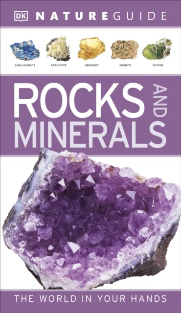 Nature Guide Rocks and Minerals, anglická kniha