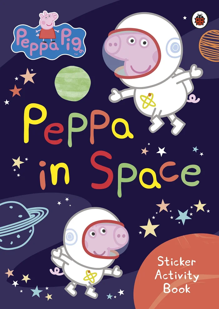 Peppa in Space, nálepkový zošit