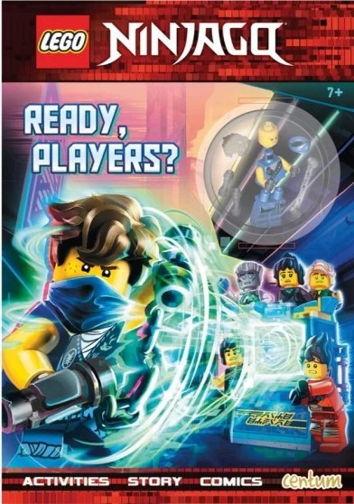 Ready Players?, kniha s úlohami a Lego panáčikom