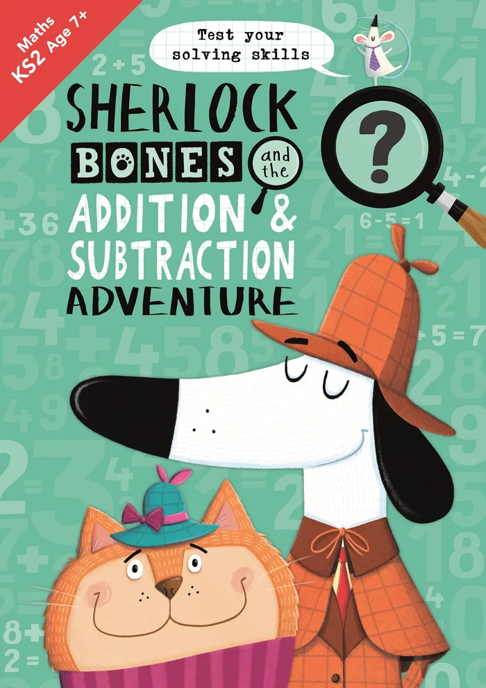 Sherlock Bones and the Addition and Subtraction Adventure, anglická kniha
