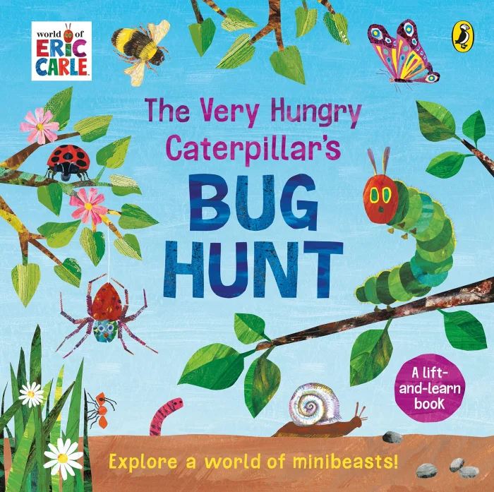 The Very Hungry Caterpillar's Bug Hunt, anglická kniha - leporelo