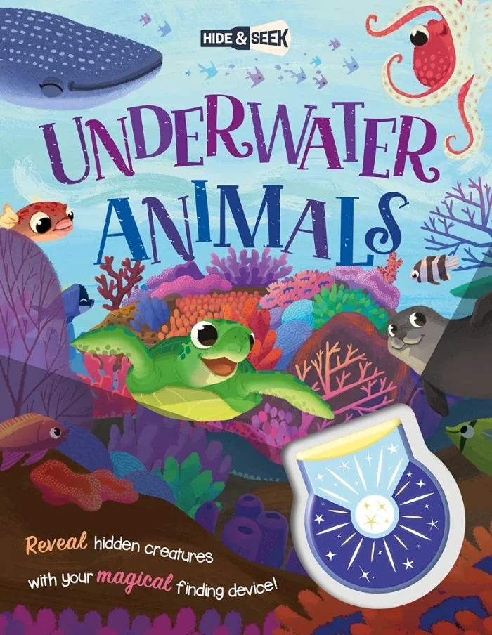 Underwater Animals, anglická kniha - leporelo