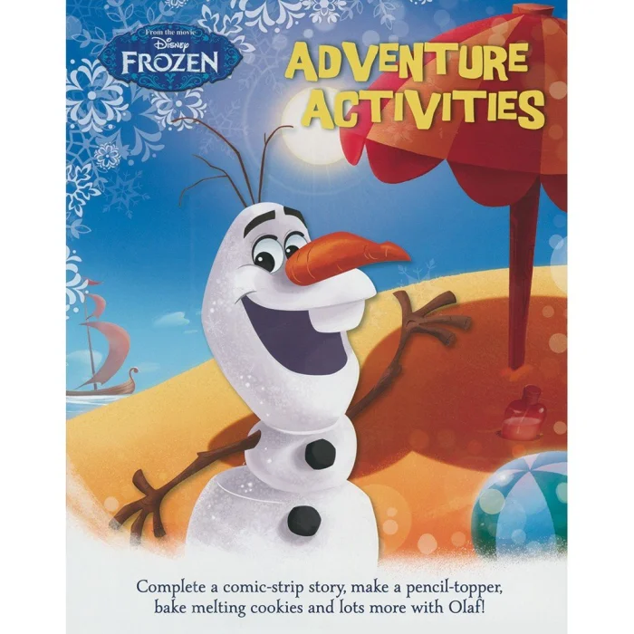 Disney Frozen Adventure Activities, anglická kniha s úlohami