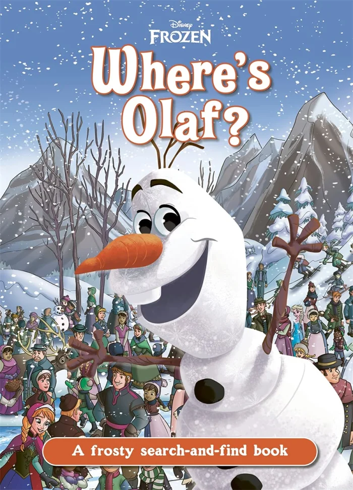 Where's Olaf?, anglická kniha