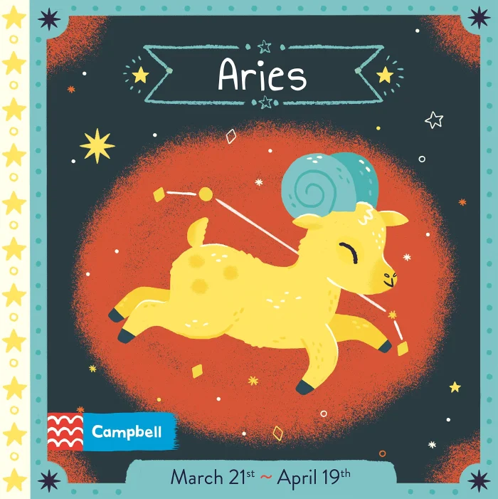 Aries, anglická kniha - leporelo