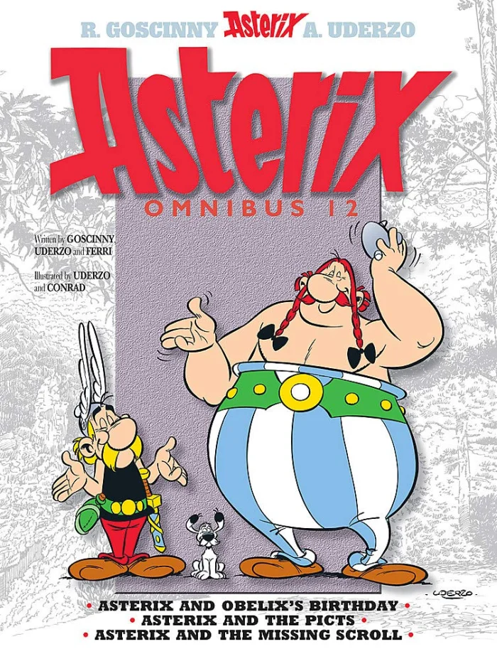 Asterix Omnibus 12, anglická kniha - komiks