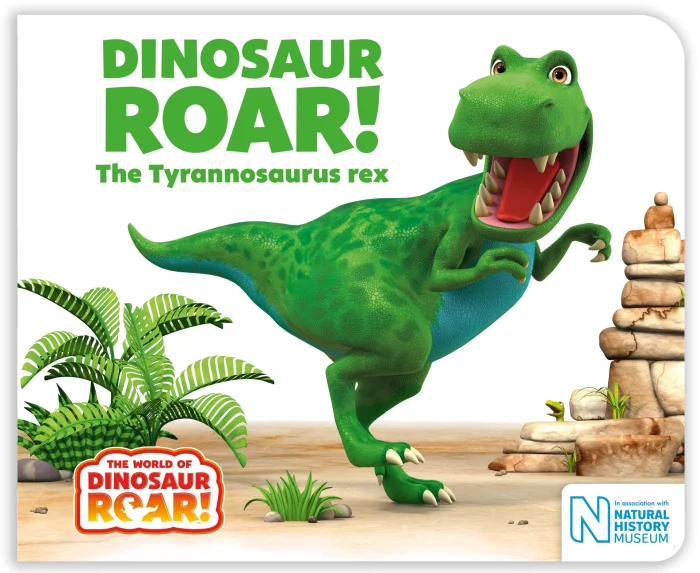 Dinosaur Roar! The Tyrannosaurus rex, anglická kniha - leporelo