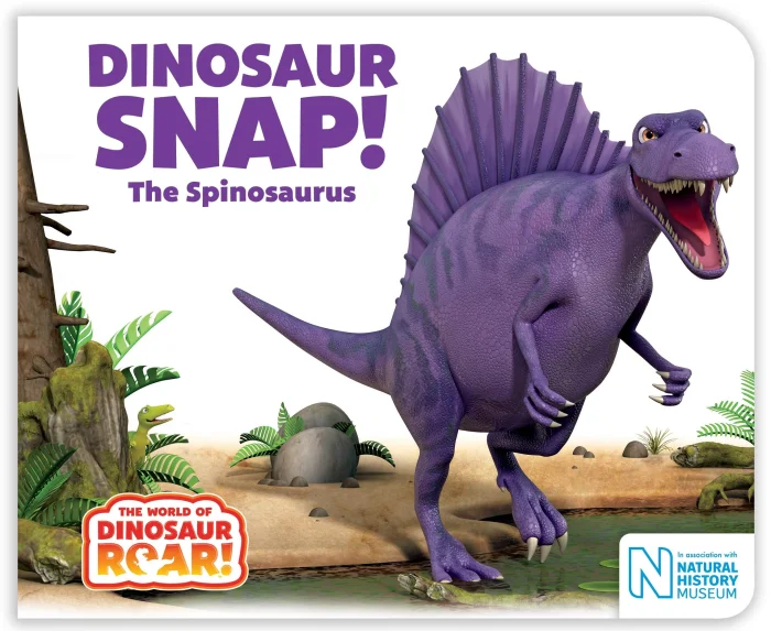 Dinosaur Snap! The Spinosaurus, anglická kniha - leporelo