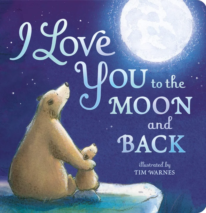 I Love You To The Moon And Back, anglická kniha - leporelo