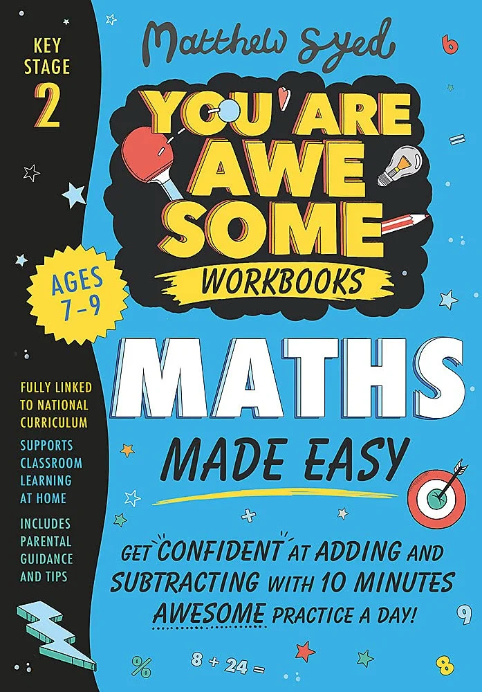 Maths Made Easy: Get confident at adding and subtracting with 10 minutes' awesome practice a day!, anglická kniha