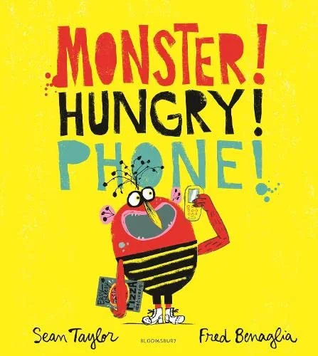 MONSTER! HUNGRY! PHONE!, anglická kniha