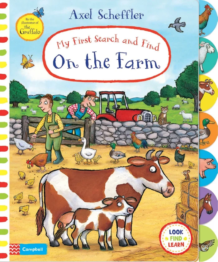 My First Search and Find: On the Farm, anglická kniha - leporelo