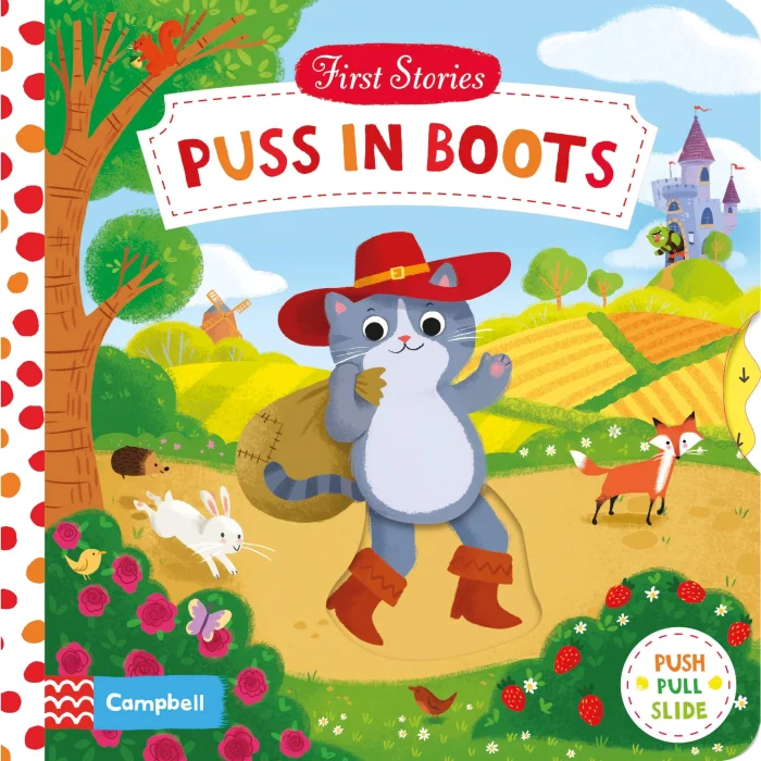 Puss in Boots, anglická kniha - leporelo