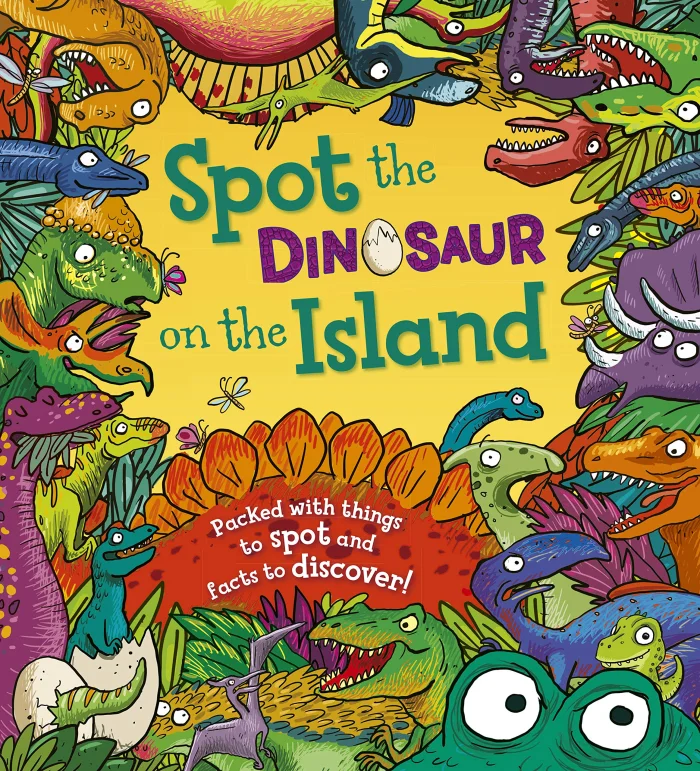 Spot the Dinosaur on the Island, anglická kniha
