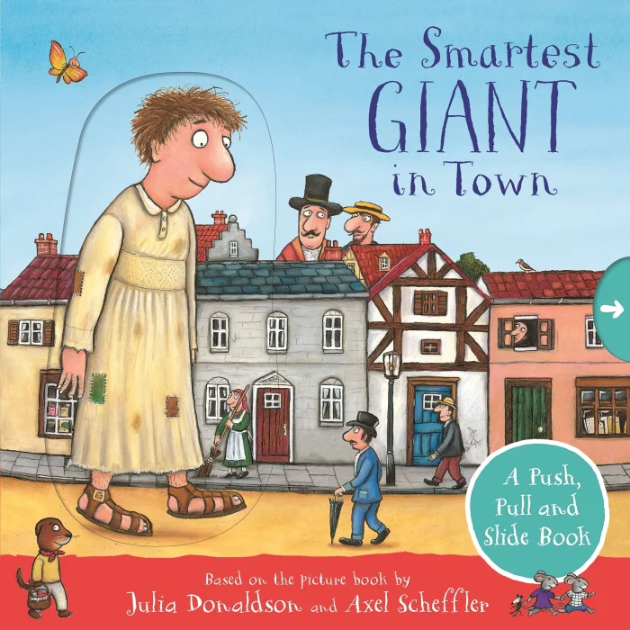 The Smartest Giant in Town, anglická kniha - leporelo