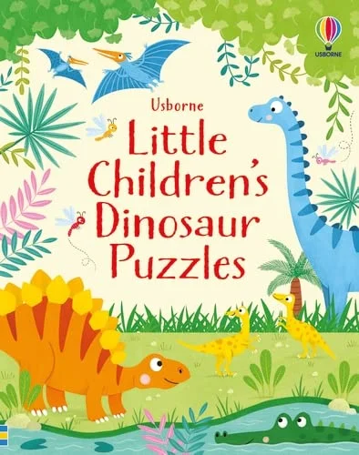 Little Children's Dinosaur Puzzles, anglická kniha