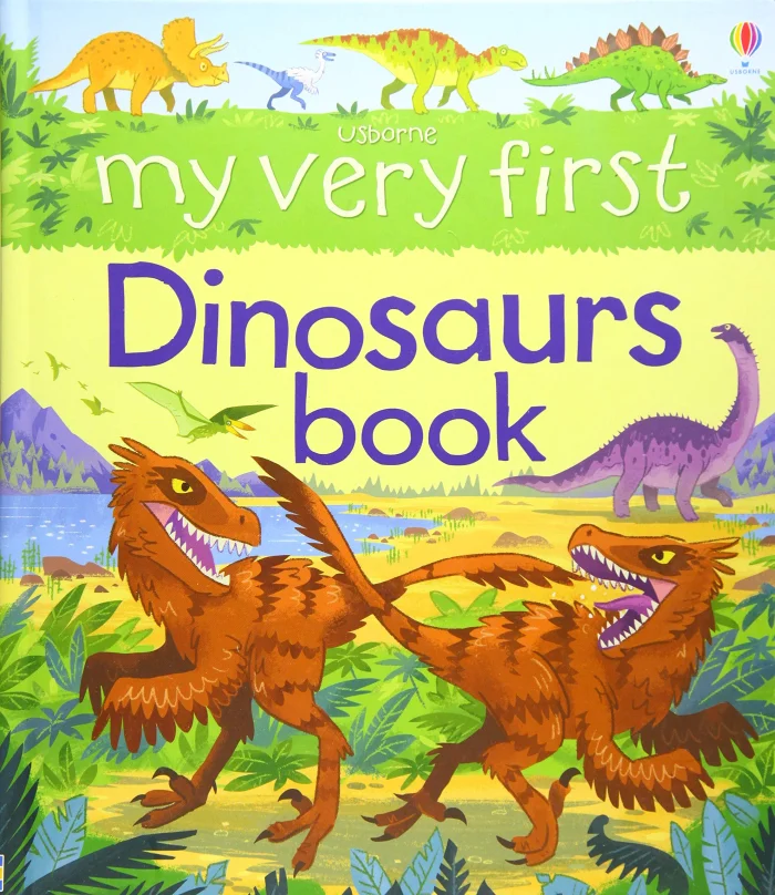 My Very First Dinosaurs Book, anglická kniha - leporelo