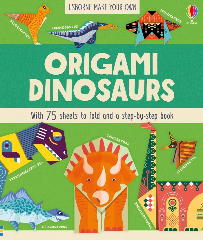 Origami Dinosaurs, anglická kniha