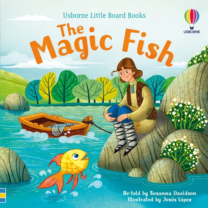 The Magic Fish, anglická kniha - leporelo