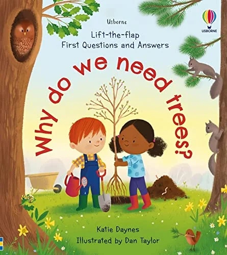 Why do we need trees?, anglická kniha - leporelo