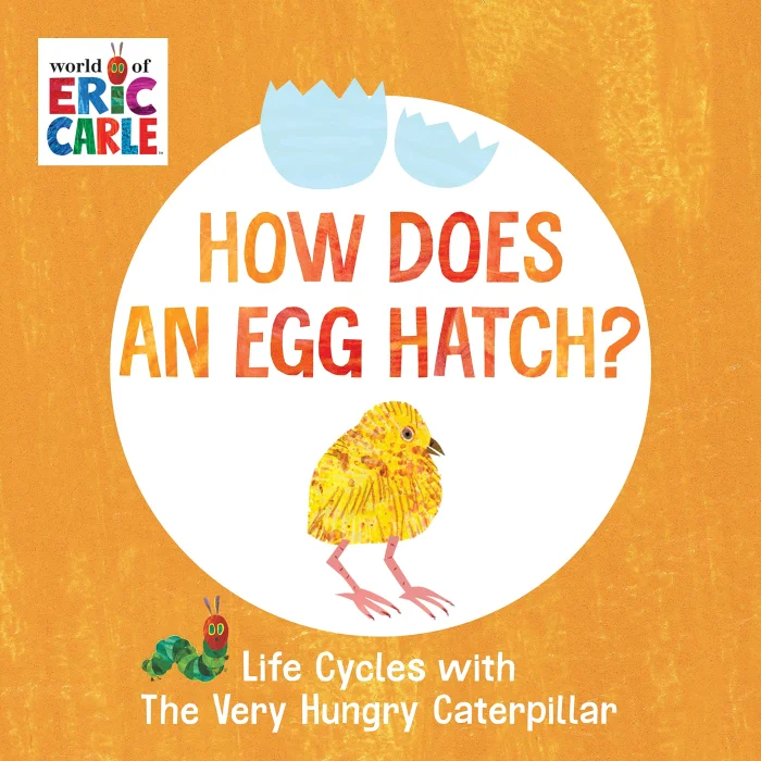 How Does an Egg Hatch?, anglická kniha - leporelo