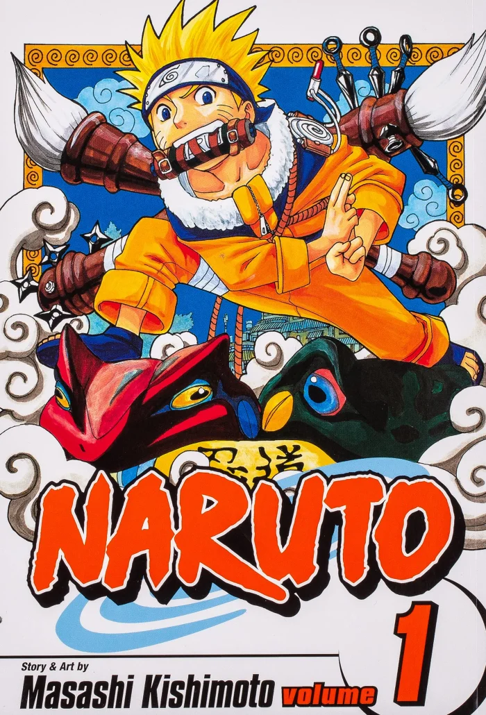Naruto (1), anglická kniha - komiks