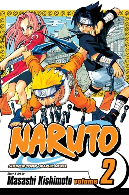 Naruto (2), anglická kniha - komiks