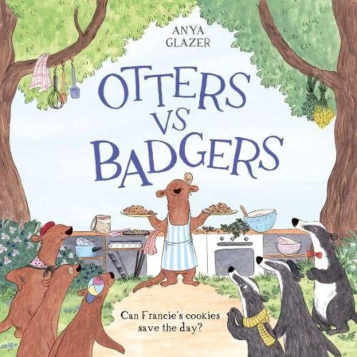 Otters vs Badgers, anglická kniha