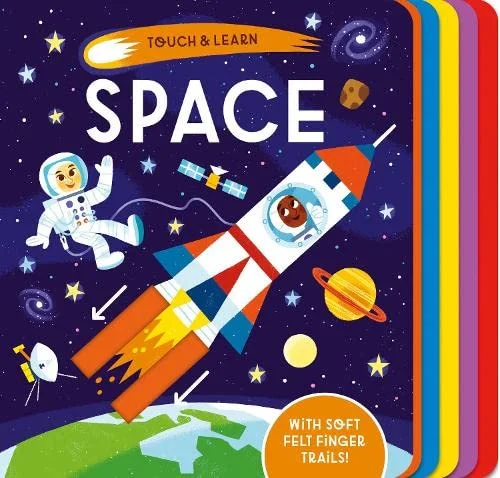 Space, anglická kniha - leporelo