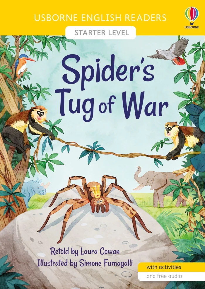 Spider's Tug of War (A1), anglická kniha