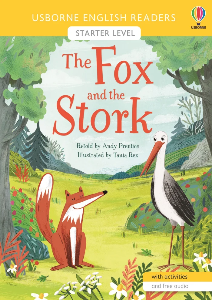 The Fox and the Stork (A1), anglická kniha