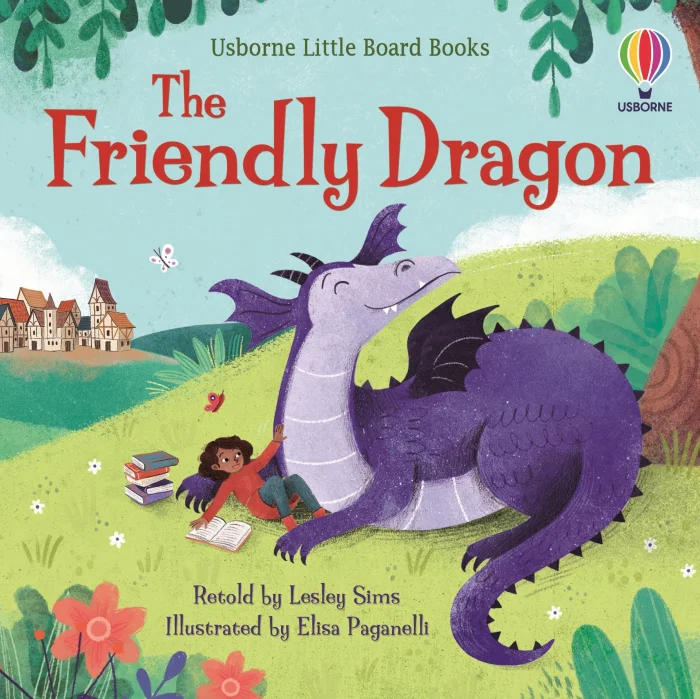 The Friendly Dragon, anglická kniha - leporelo