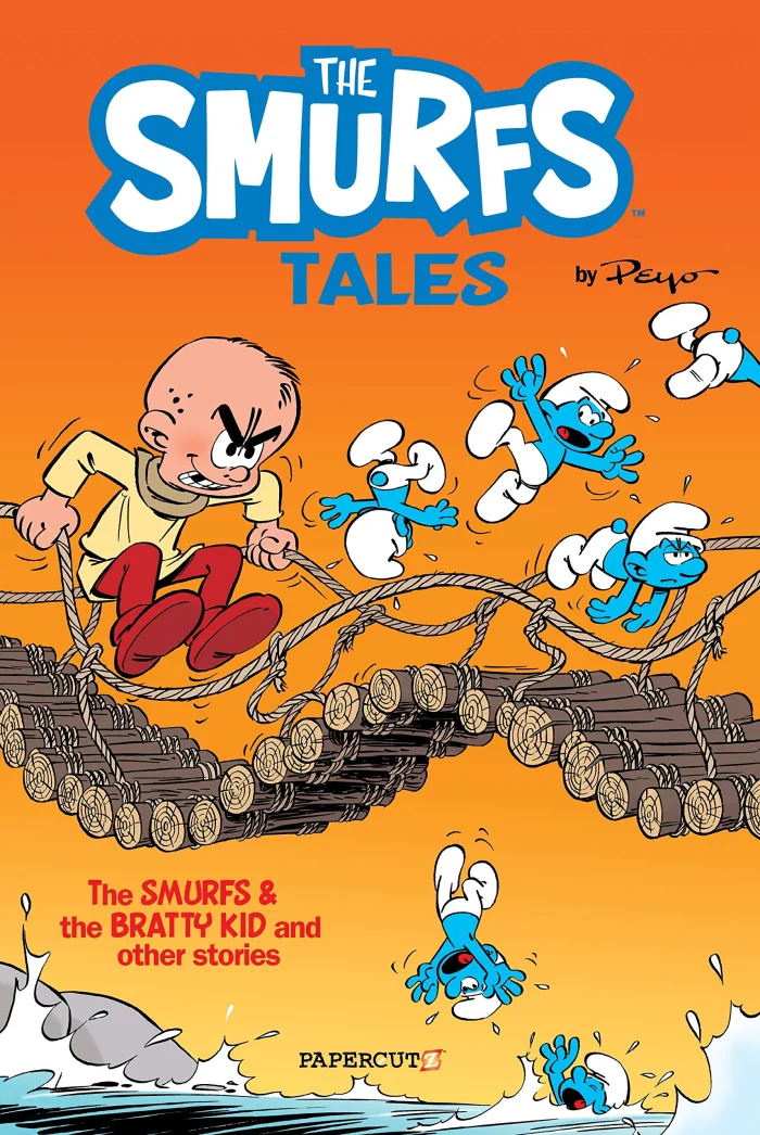 The Smurfs and The Bratty Kid (1), anglická kniha - komiks