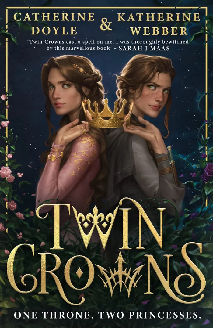 Twin Crowns (1), anglická kniha