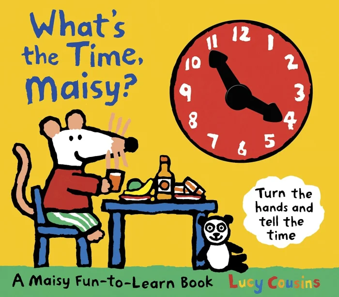 What's the Time, Maisy?, anglická kniha - leporelo