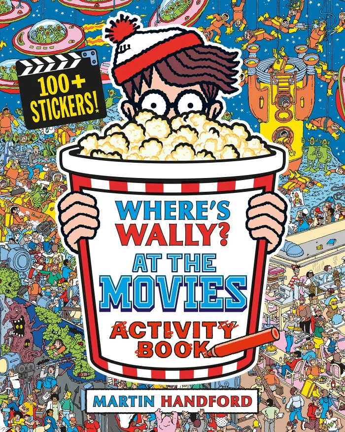 Where's Wally? At the Movies Activity Book, zošit s aktivitami