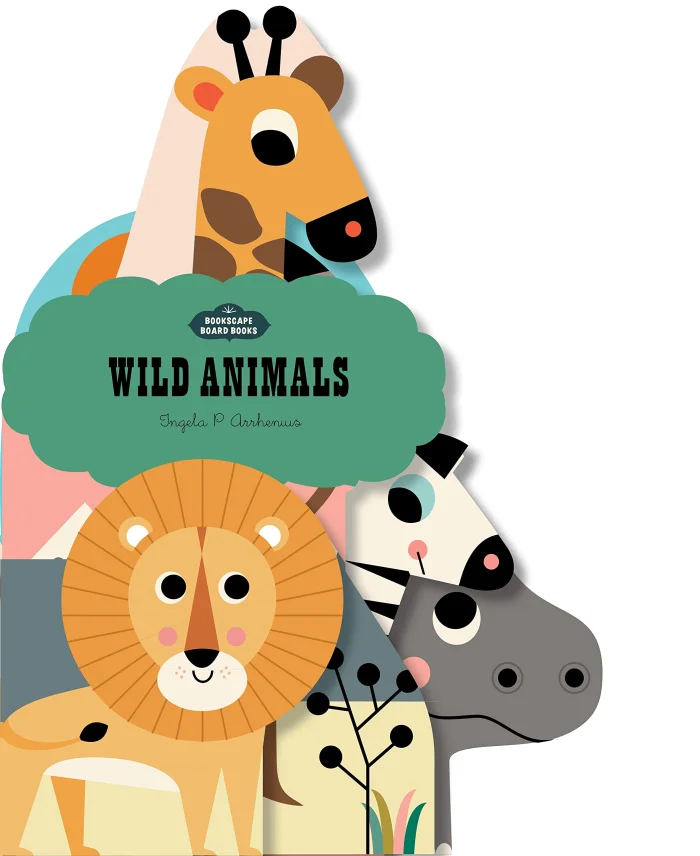 Wild Animals, anglická kniha - leporelo