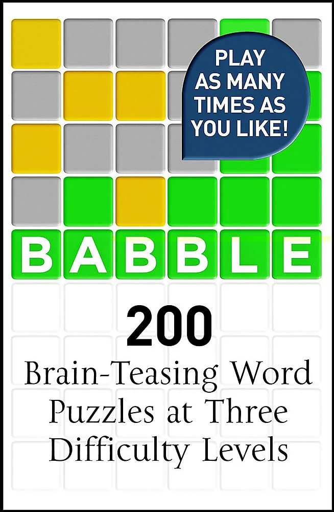 Babble : 200 Puzzles Inspired by Wordle, anglická kniha