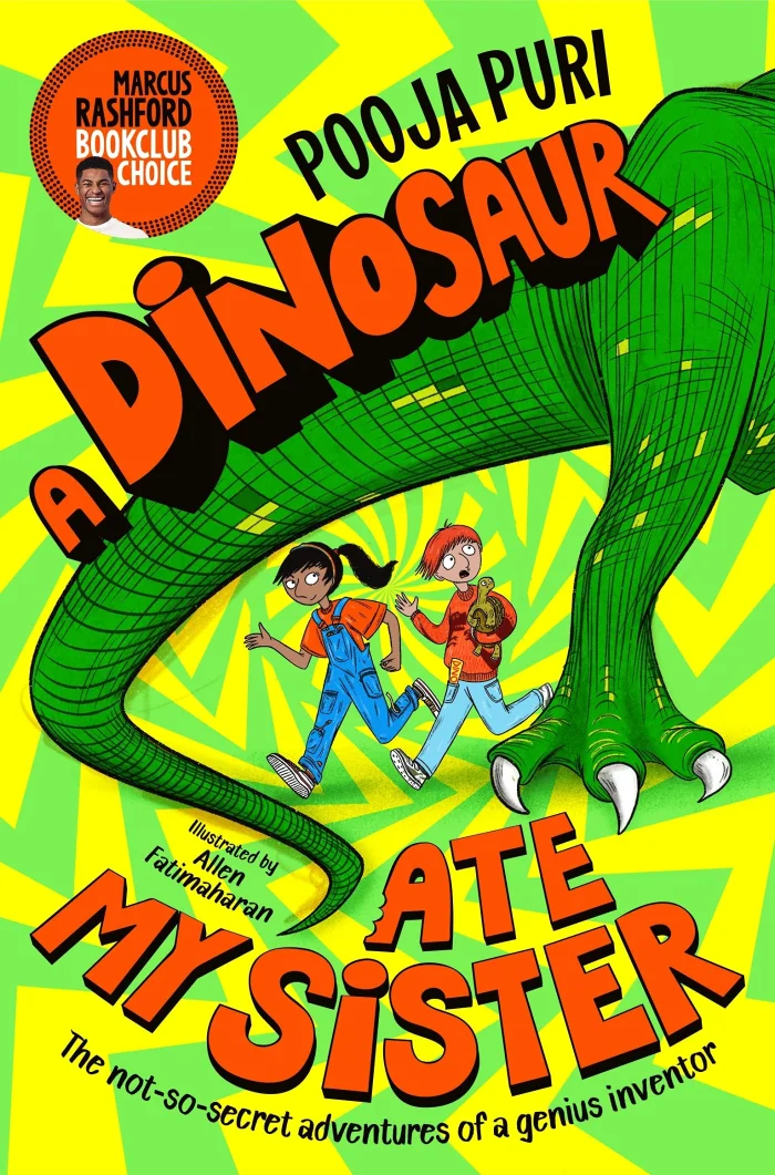 A Dinosaur Ate My Sister, anglická kniha