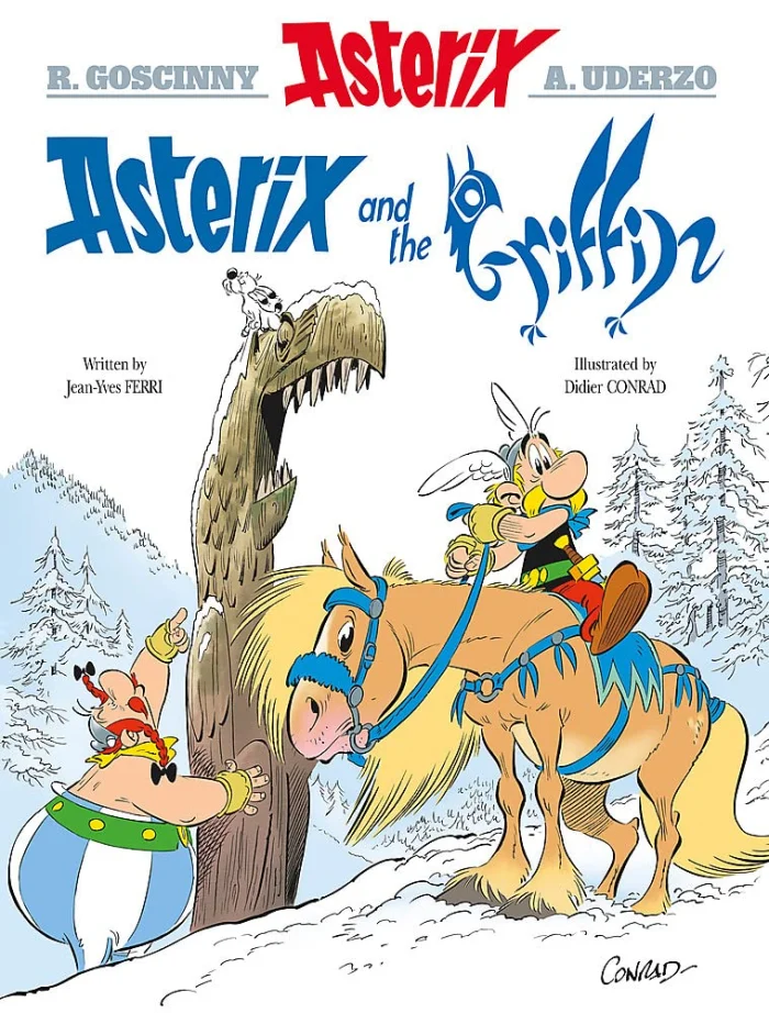 Asterix and the Griffin (39), anglická kniha