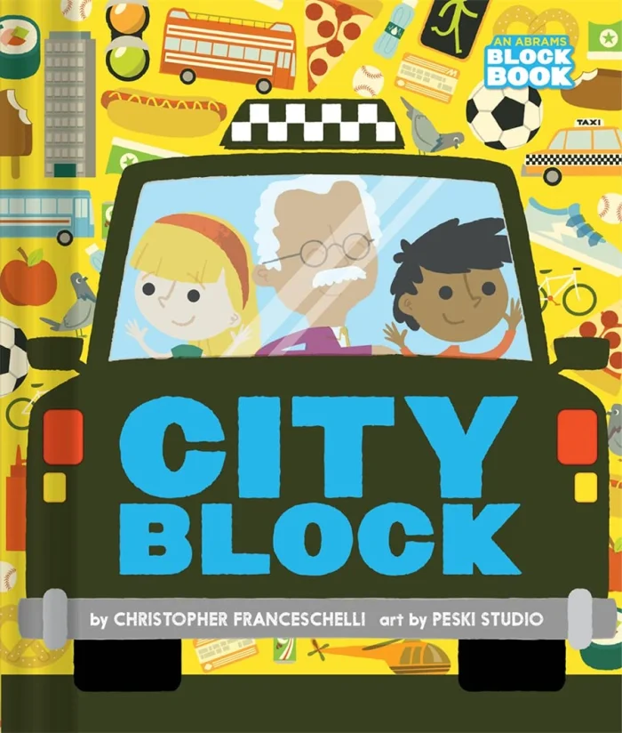 Cityblock, anglická kniha - leporelo