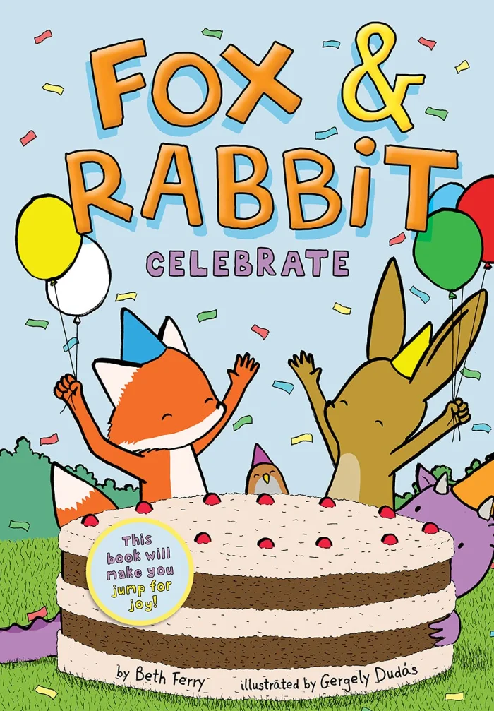 Fox & Rabbit Celebrate (3), anglická kniha - komiks