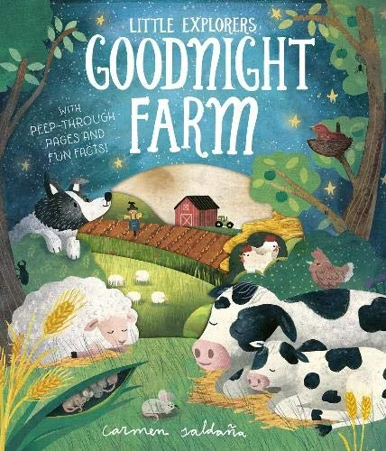 Goodnight Farm, anglická kniha - leporelo