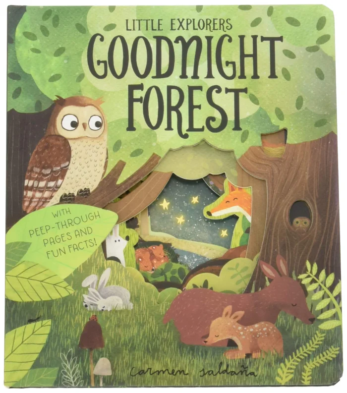 Goodnight Forest, anglická kniha - leporelo