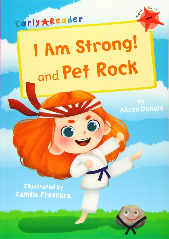 I Am Strong! and Pet Rock (2B), anglická kniha